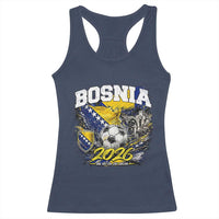 Bosnia Soccer Jersey Pride 2026 Racerback Tank Top One Nation One Dream Heritage Football Sports Fan
