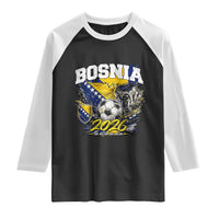 Bosnia Soccer Jersey Pride 2026 Raglan Shirt One Nation One Dream Heritage Football Sports Fan