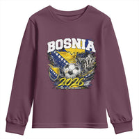 Bosnia Soccer Jersey Pride 2026 Youth Sweatshirt One Nation One Dream Heritage Football Sports Fan