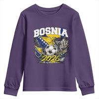 Bosnia Soccer Jersey Pride 2026 Youth Sweatshirt One Nation One Dream Heritage Football Sports Fan