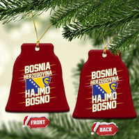 Lets Go Bosnia Herzegovina Hajmo Bosno Dragon Shield Ceramic Ornament Soccer Team Pride Football Fan Heritage