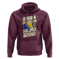 Lets Go Bosnia Herzegovina Hajmo Bosno Dragon Shield Hoodie Soccer Team Pride Football Fan Heritage
