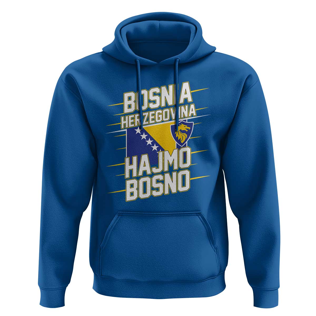 Lets Go Bosnia Herzegovina Hajmo Bosno Dragon Shield Hoodie Soccer Team Pride Football Fan Heritage