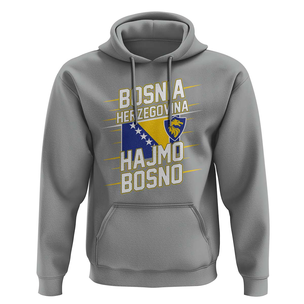 Lets Go Bosnia Herzegovina Hajmo Bosno Dragon Shield Hoodie Soccer Team Pride Football Fan Heritage
