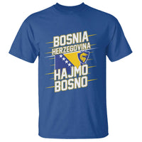 Lets Go Bosnia Herzegovina Hajmo Bosno Dragon Shield T Shirt Soccer Team Pride Football Fan Heritage