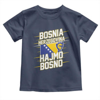 Lets Go Bosnia Herzegovina Hajmo Bosno Dragon Shield Toddler T Shirt Soccer Team Pride Football Fan Heritage
