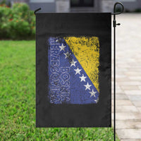 Vintage Grunge Bosnia Herzegovina National Flag Garden Flag Bosnian Pride Soccer Heritage Sports Fan