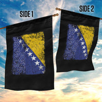 Vintage Grunge Bosnia Herzegovina National Flag Garden Flag Bosnian Pride Soccer Heritage Sports Fan