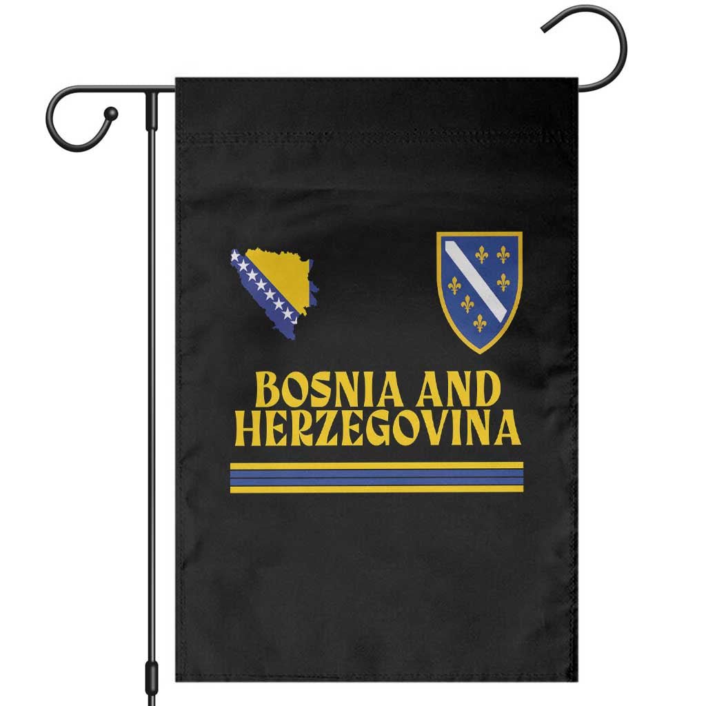 Bosnia Herzegovina Soccer Jersey Style Garden Flag Country Map Heritage Football Fan