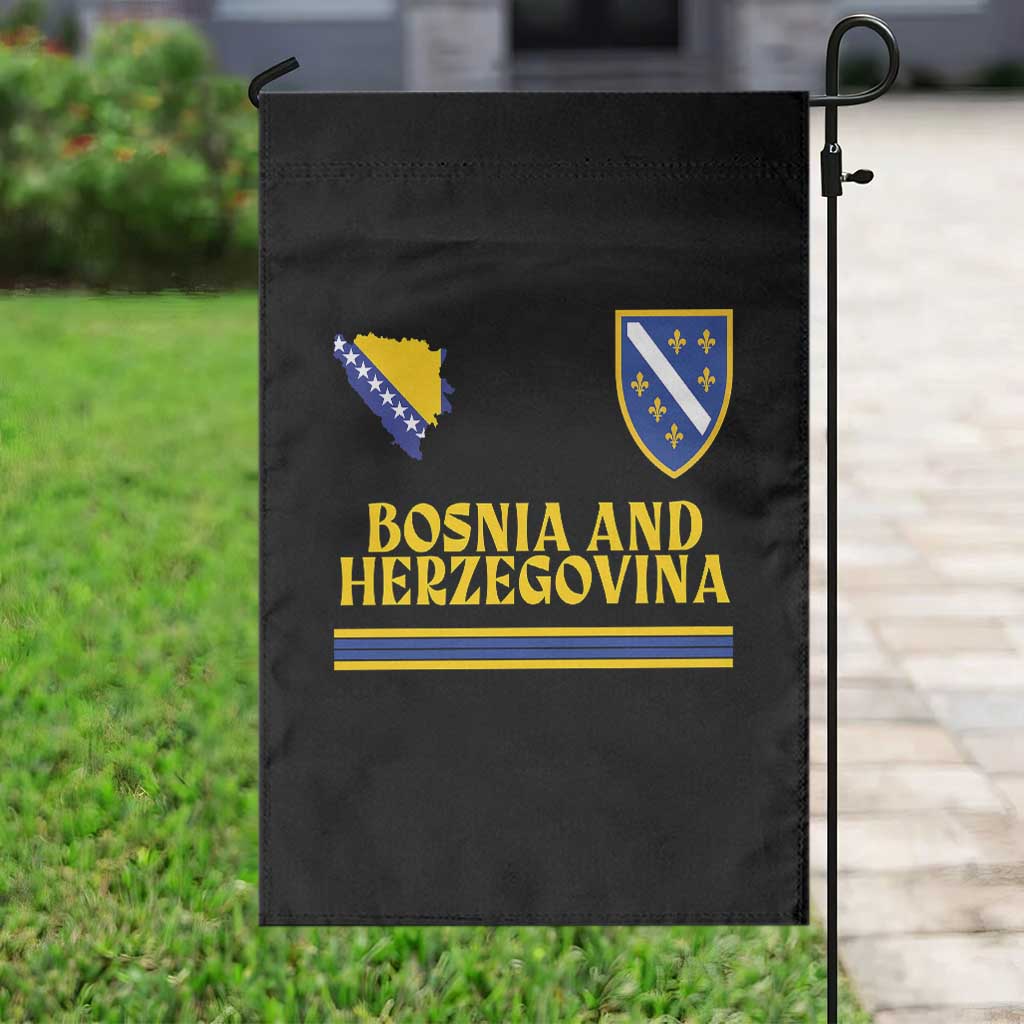 Bosnia Herzegovina Soccer Jersey Style Garden Flag Country Map Heritage Football Fan