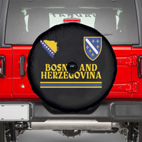 Bosnia Herzegovina Soccer Jersey Style Spare Tire Cover Country Map Heritage Football Fan