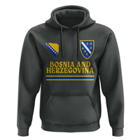 Bosnia Herzegovina Soccer Jersey Style Hoodie Country Map Heritage Football Fan