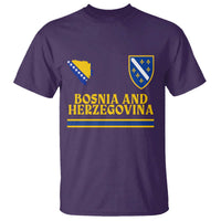 Bosnia Herzegovina Soccer Jersey Style T Shirt Country Map Heritage Football Fan