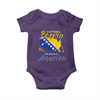 From Bosnia and Already in America Baby Onesie Bosnian Soccer Fan Travel Bosnia Herzegovina Pride