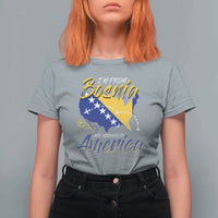 From Bosnia and Already in America T Shirt For Women Bosnian Soccer Fan Travel Bosnia Herzegovina Pride