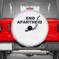 End Apartheid Human Rights Spare Tire Cover Broken Chain Social Justice Activist