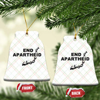 End Apartheid Human Rights Ceramic Ornament Broken Chain Social Justice Activist