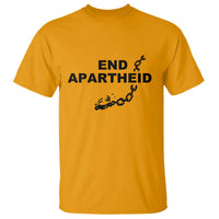 End Apartheid Human Rights T Shirt Broken Chain Social Justice Activist