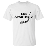 End Apartheid Human Rights T Shirt Broken Chain Social Justice Activist