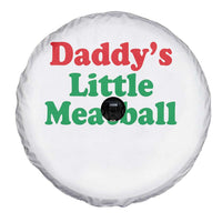Daddy's Little Meatball Spare Tire Cover Funny Italian Family Baby Humor - Wonder Print Shop