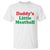 Daddy's Little Meatball T Shirt Funny Italian Family Baby Humor - Wonder Print Shop