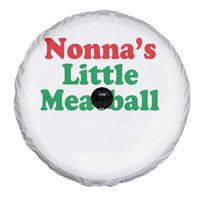 Nonna's Little Meatball Spare Tire Cover Funny Italian Family Baby Humor - Wonder Print Shop
