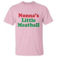 Nonna's Little Meatball T Shirt Funny Italian Family Baby Humor - Wonder Print Shop