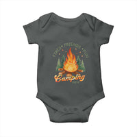 Fires Friends Fun Camping Crew Baby Onesie Cozy Campfire Adventure Outdoor Lovers - Wonder Print Shop