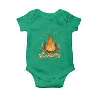 Fires Friends Fun Camping Crew Baby Onesie Cozy Campfire Adventure Outdoor Lovers - Wonder Print Shop