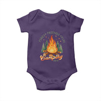 Fires Friends Fun Camping Crew Baby Onesie Cozy Campfire Adventure Outdoor Lovers - Wonder Print Shop