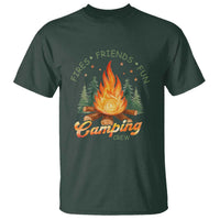 Fires Friends Fun Camping Crew T Shirt Cozy Campfire Adventure Outdoor Lovers - Wonder Print Shop