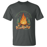 Fires Friends Fun Camping Crew T Shirt Cozy Campfire Adventure Outdoor Lovers - Wonder Print Shop