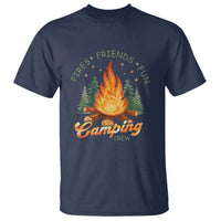 Fires Friends Fun Camping Crew T Shirt Cozy Campfire Adventure Outdoor Lovers - Wonder Print Shop