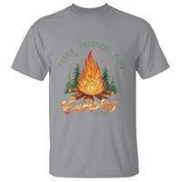 Fires Friends Fun Camping Crew T Shirt Cozy Campfire Adventure Outdoor Lovers - Wonder Print Shop