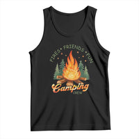 Fires Friends Fun Camping Crew Tank Top Cozy Campfire Adventure Outdoor Lovers - Wonder Print Shop