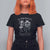 Summerween Social Club T Shirt For Women Spooky All Year Skeleton Summer Halloween Beach Party - Wonder Print Shop