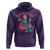 Summerween Skeleton Mermaid Hoodie Flamingo Float Funny Spooky Summer Halloween Vibes - Wonder Print Shop