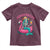 Summerween Skeleton Mermaid Toddler T Shirt Flamingo Float Funny Spooky Summer Halloween Vibes - Wonder Print Shop