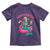 Summerween Skeleton Mermaid Toddler T Shirt Flamingo Float Funny Spooky Summer Halloween Vibes - Wonder Print Shop