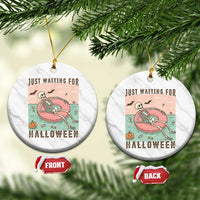 Spooky Summer Skeleton Ceramic Ornament Just Waiting For Halloween Summer Pool Party - Wonder Print Shop