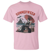 Gothic Summerween T Shirt Spooky Summer Halloween Horror Character - Wonder Print Shop