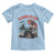 Gothic Summerween Toddler T Shirt Spooky Summer Halloween Horror Character - Wonder Print Shop