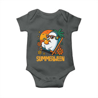 Tropical Summerween Boo Sheet Baby Onesie Funny Ghost Halloween Summer Beach Vibes - Wonder Print Shop