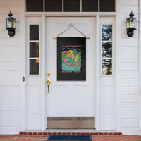 Summerween Zombie Pool Party Garden Flag Chillin and Thrillin Flamingo Float Summer Halloween