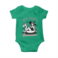 Hot Ghoul Summer Baby Onesie Retro Pin Up Witch Summerween Summer Beach Halloween Vibes