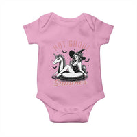 Hot Ghoul Summer Baby Onesie Retro Pin Up Witch Summerween Summer Beach Halloween Vibes