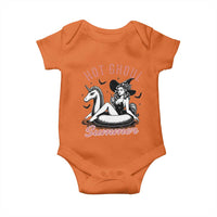 Hot Ghoul Summer Baby Onesie Retro Pin Up Witch Summerween Summer Beach Halloween Vibes
