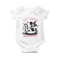 Hot Ghoul Summer Baby Onesie Retro Pin Up Witch Summerween Summer Beach Halloween Vibes