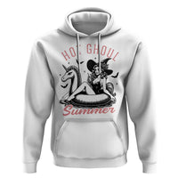 Hot Ghoul Summer Hoodie Retro Pin Up Witch Summerween Summer Beach Halloween Vibes