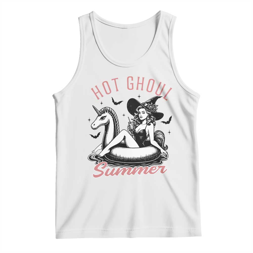 Hot Ghoul Summer Tank Top Retro Pin Up Witch Summerween Summer Beach Halloween Vibes